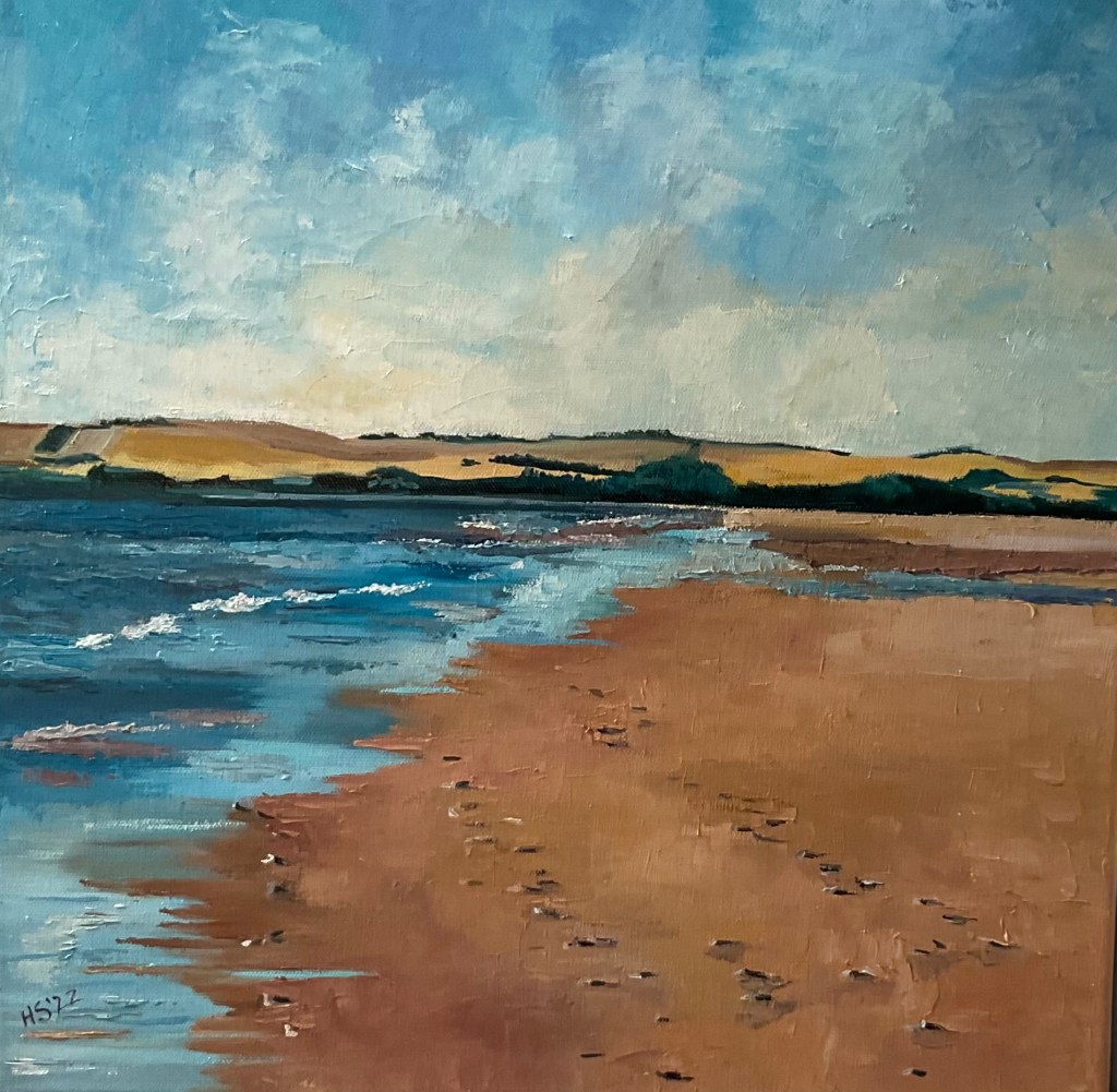 Just off the&nbsp;easel