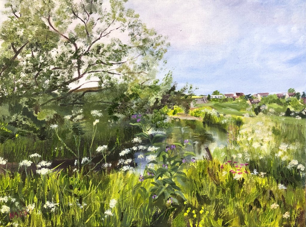 Just off the&nbsp;easel